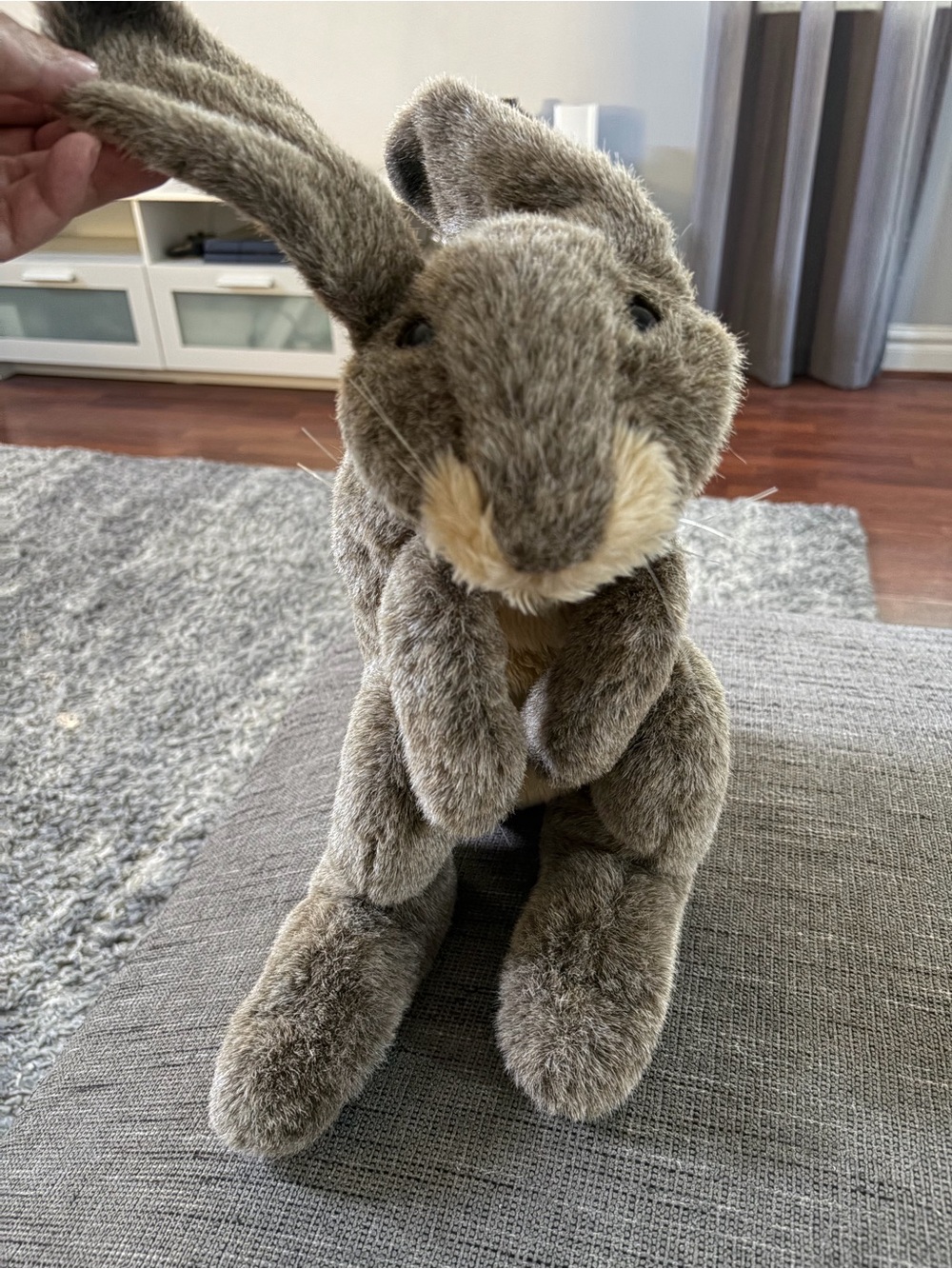 Folkmanis Jack Rabbit Hand Puppet 17” Plush